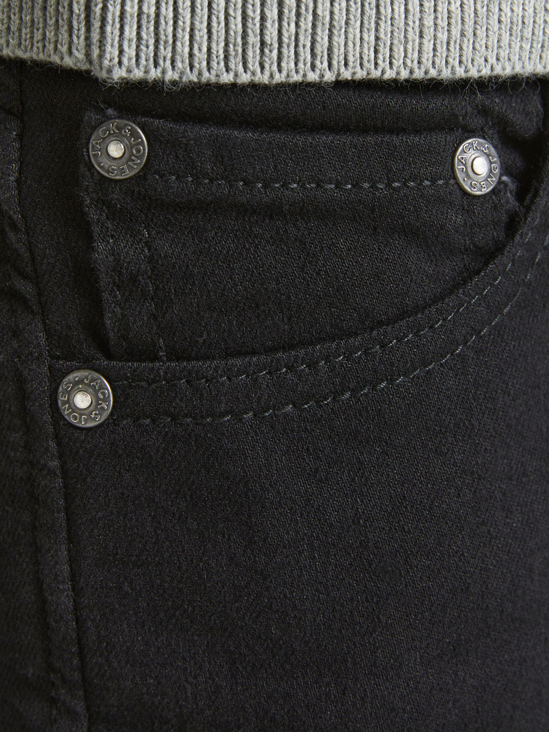 JJIGLENN Jeans - Black Denim